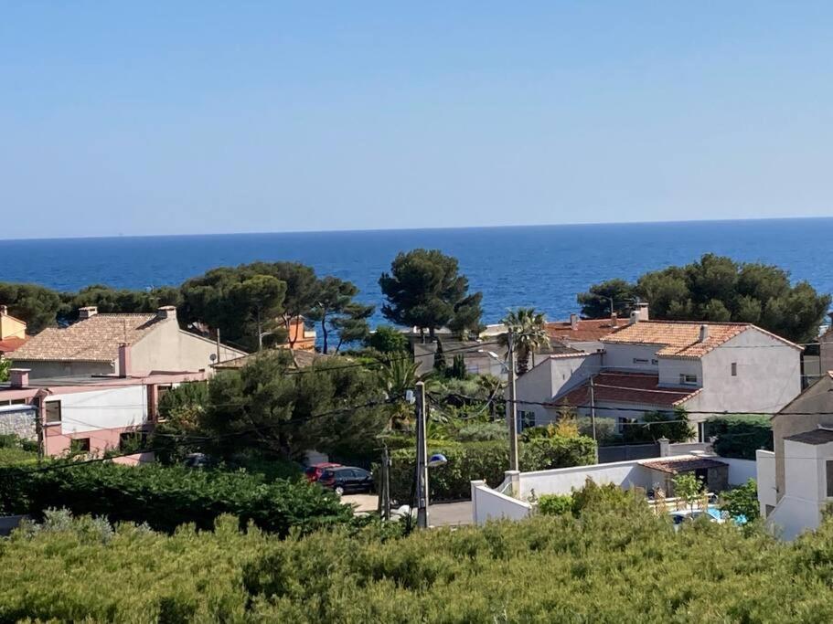 Appartement 2 Chambres Terrasse Vue Mer Carry-le-Rouet Eksteriør bilde